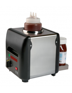 Chocolate heater - Capacity 1 lt - Temperature 90°C - No.1 bottle - cm 22.5 x 17.5 x 22 h