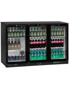 Retrobanco - N.3 porte vetro - Capacità 300 lt - cm 135.5...