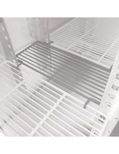 Tabla refrigerada - N.2 puertas de vidrio - cm 145.5 x 56.5 x 89/90,5h