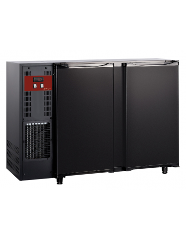 Tavolo refrigerato - N.2 porte - cm 145.5 x 56.5 x 89/90.5h