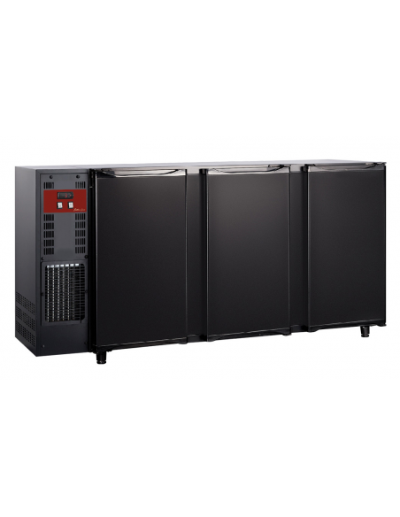 Refrigerated table - N.3 doors - cm 206.5 x 56.5 x 89/90.5h