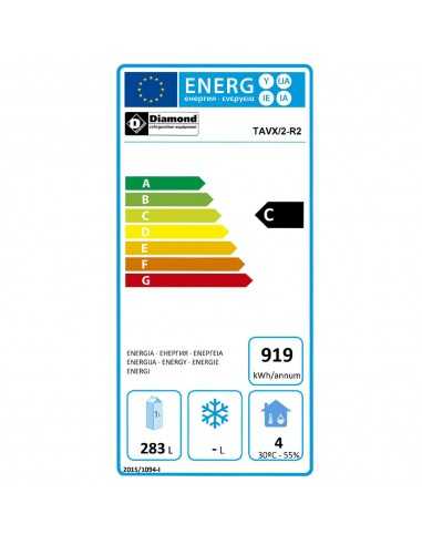 Tavolo refrigerato - N.2 porte - cm 145.5 x...