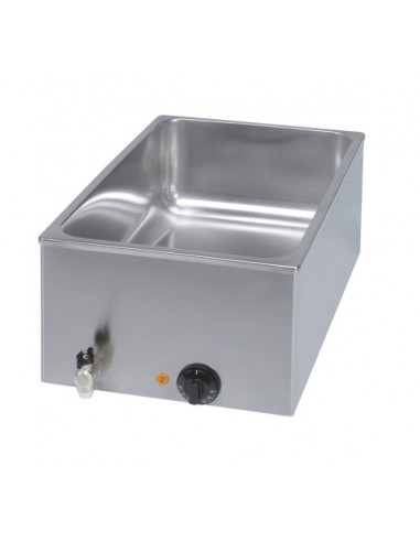 Bain-marie - Counter top - Single phase - Drain tap - 35 x 60 x 23 h cm
