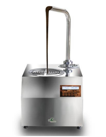 Colatrice di cioccolato - Da banco - Vasca 5.5 kg - cm 39 x 46 x 83 h