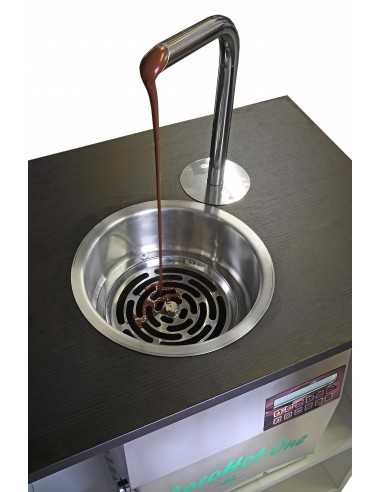 Choker de chocolate - bancos - baño 5,5 kg - cm...