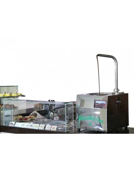 Colatrice di cioccolato - Da banco - Vasca 5.5 kg x2 - cm 74 x 46 x 83 h