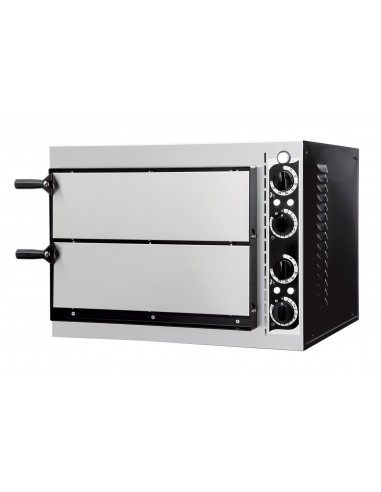 Electric oven - Mechanic - Pizze n. 1+1 (Ø cm 32)- cm 61,5 x 50 x 43h