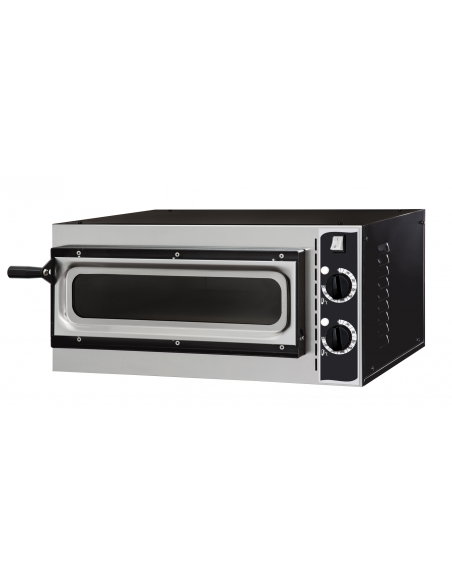 Horno de pizza eléctrico - N. 1 pizza - cm 61,5 x 50 x 28 h