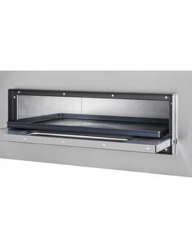 Horno de pizza eléctrico - N. 1 pizza - cm 61,5 x 50 x 28 h