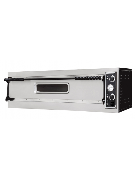 Horno eléctrico 9 pizzas - Totalmente refractario - cm 136 x 131,5 x 41,5h Horno eléctrico 9 pizzas - Totalmente refractario - cm 136 x 131,5 x 41,5h