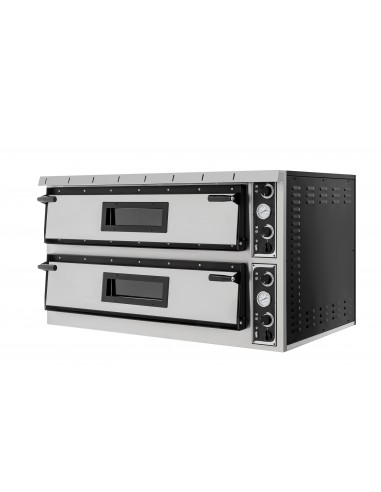 Electric oven - Digital - N°9+9 pizzas Ø 35 - cm 136 x 132 x 74,5 h