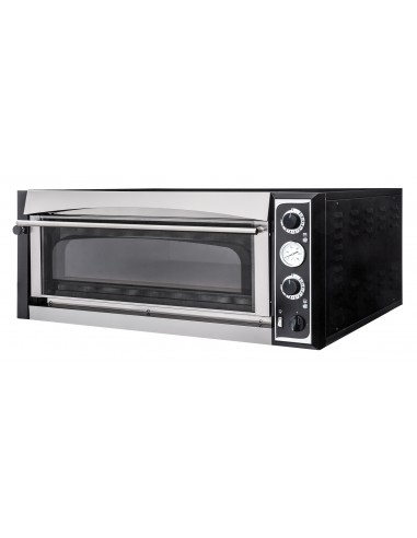 Electric oven - Mechanical - N°6 pizzas Ø 35 - cm 100 X 131 X 41.5 h