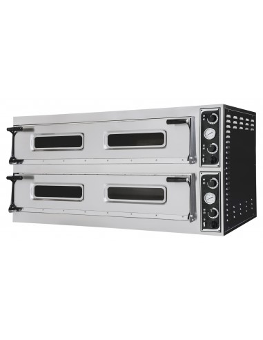 Electric oven - Digital - N°6+6 pizzas Ø 40 - cm 150 x 108 x 74