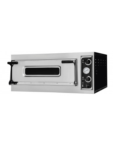 Electric oven - Digital - N°6 pizzas Ø 35 - cm 110 x 132 x 41,5 h