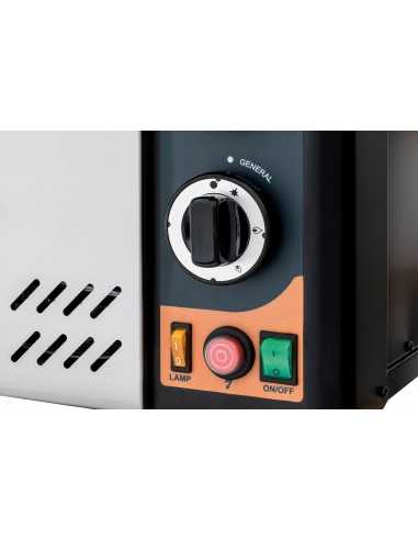 Forno pizza a gas per 4 pizze - cm 100 x 106 x 54 h