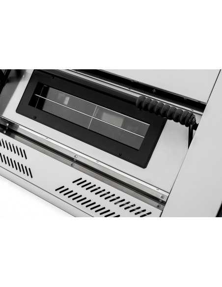 Horno de pizza a gas para 9 pizzas - cm 130 x 136 x 54h