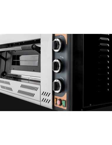 Forno pizza a gas per 6 pizze - cm 100 x 136 x 54 h