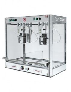 Oil Popcorn Machine - Capacity gr. 600+600/3 min - cm 105... 2