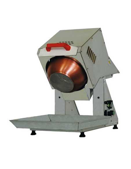 Pralinatrice - Capacità kg 2 - A gas - cm 45 x 75 x 70 h