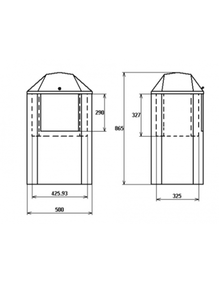 Refrigerador de bebidas alcohólicas - Capacidad litros 45 -cm 50 x 40 x 86.5 h