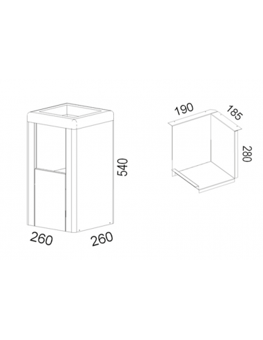 Espositore refrigerato - Esposizione tartufi -...