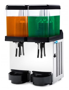 Beverage chiller - Air - Capacity 2 x 12lt - cm 40 x 40 x...