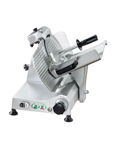 Professional gravity slicer - Blade 250 mm - With sharpener - Cm 54 x 46 x 45 h