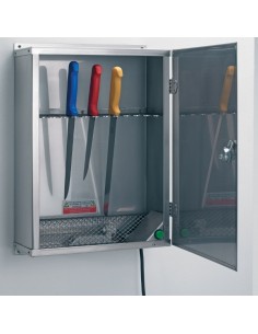 Esterilizador con lámpara germicida UV para 22 cuchillos 2