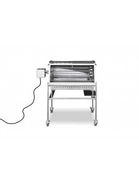 Countertop rotisserie - Brescian spit - N.4 rods - Cm 93 x 50 x 100 h