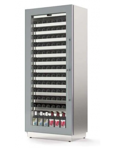 Vetrina vini - Temperatura +4+18°C - Cassetti legno - cm...