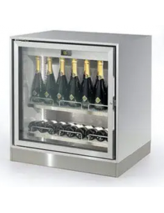 Vetrina vini - Temperatura +4+18°C - Monofacciale - cm 84...