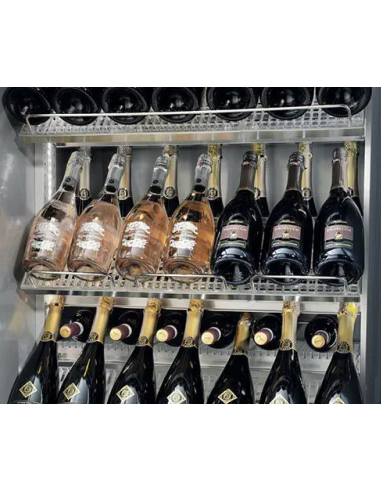 Vidrio vino - Temperatura +4+18°C - Bifacial-...