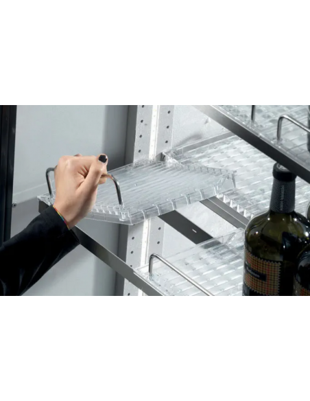 Vetrina vini - Temperatura +4+18°C - Bifacciale - cm 84 x 62.5 x 200 h