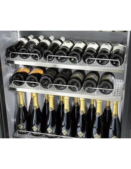Vetrina vini - Temperatura +4+18°C - Bifacciale - cm 84 x 62.5 x 88 h