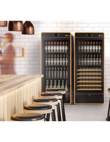 Vetrina vini - Temperatura +4+18°C - Multizona...
