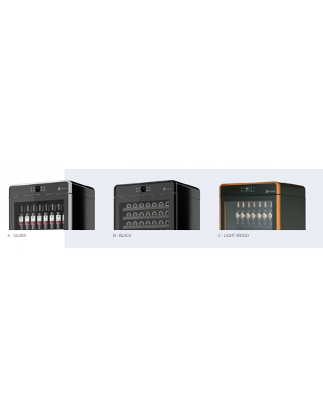 Vetrina vini - Temperatura +4+18°C - cm 82 x 55.6 x 196.6 h