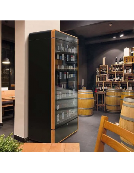 Vetrina vini - Temperatura +4+18°C - cm 82 x 55.6 x 196.6 h