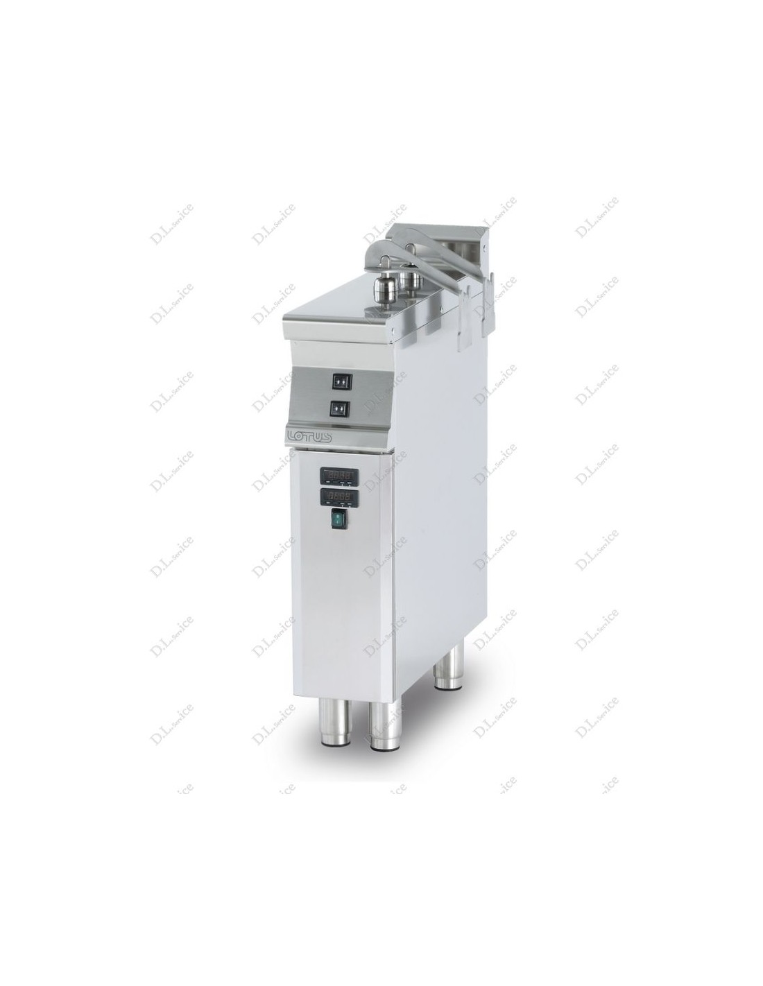 Elevador de cestas - Elevación automática temporizada o manual - N. 3 varillas - cm 20 x 90 x 90 h