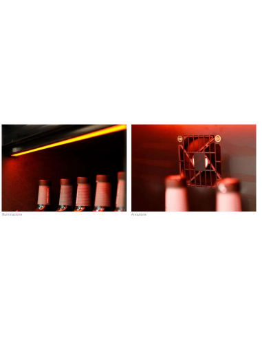 Vidrio vino - Temperatura +4+18°C - cm 120 x...