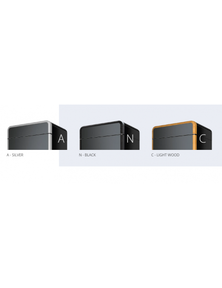 Vino - Bourgogne y Burdeos - Temperatura +12+18°C - cm 82 x 55.6 x 196.6 h