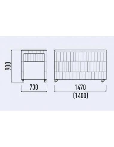 Case element with top in Quartz - Do not use to...