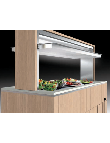 Exhibitor bathroom buffet - cm 212 x 73 x 153 h