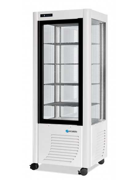 Refrigerated display case with exposure on all sides - Temperature -5 / -20 °C - cm 70 x 70 184 h