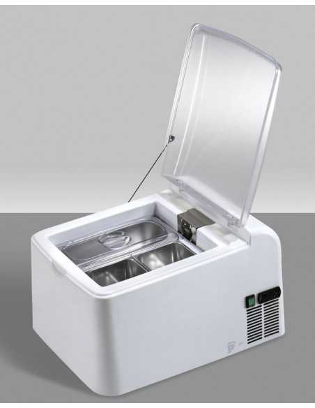 Ice cream display - N. 4 tanks - Cm 50.5 x 68 x 40 h