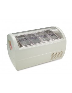 Pantalla de crema de hielo - N. 8 tanques - Cm 92.5 x...