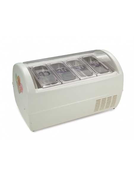 Pantalla de crema de hielo - N. 8 tanques - Cm 92.5 x 50.5 x 62 h