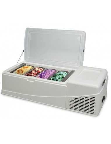 Espositore gelato - N. 8 vaschette - Cm 125.5 x...