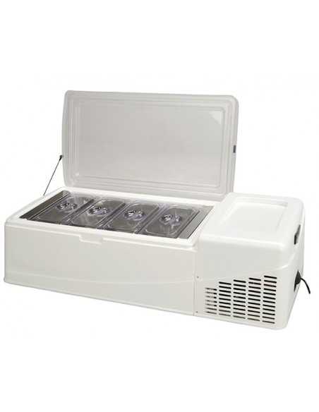 Ice cream display - N. 8 tanks - Cm 125.5 x 52.5 x 36 h