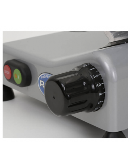 Affettatrice a gravità professionale - Lama 220 mm - Con affilatoio - Cm 53 x 44.2 x 35.5 h