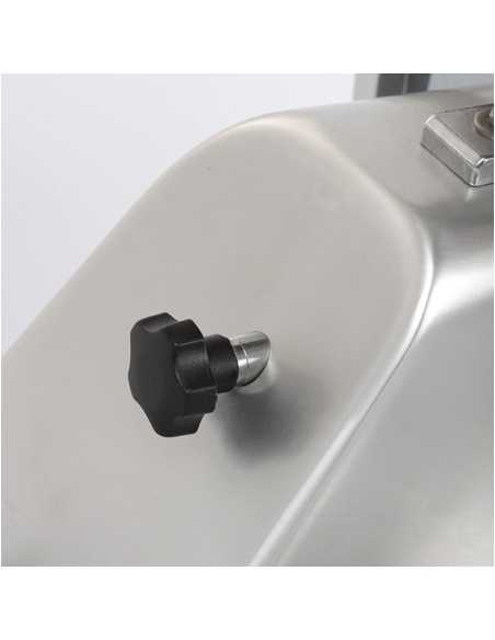 Rebanador de gravedad profesional - Blade 250 mm - Con afilador - Cm 47,5 x 41 x 36,5 h